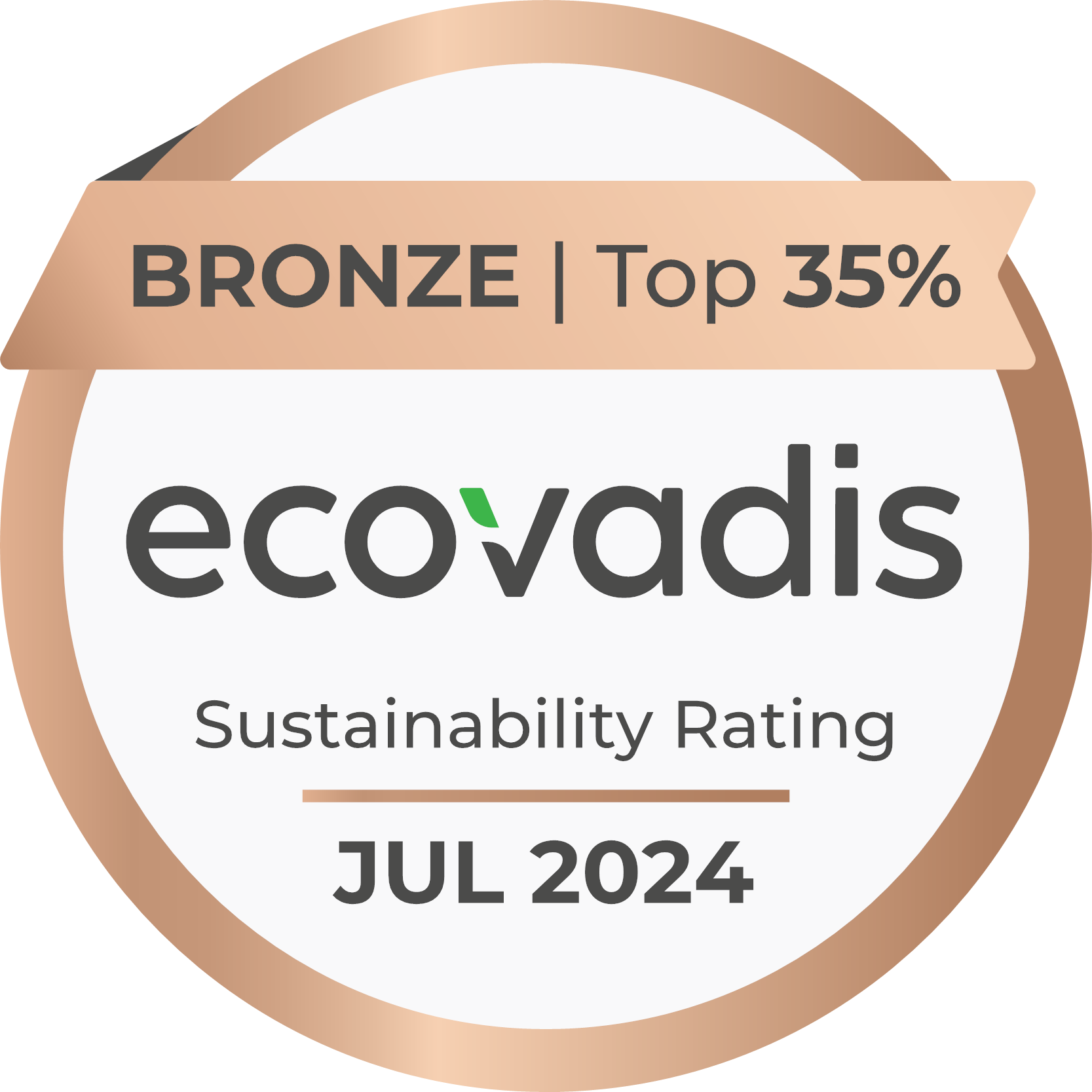 Maas Brothers EcoVadis Bronze Medal